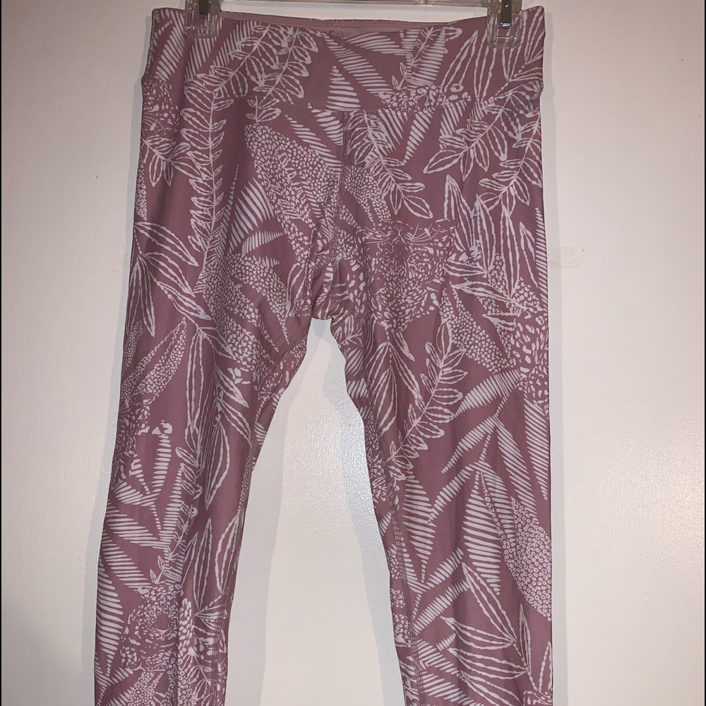 Calvin Klein floral print leggings